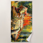 Dinosaur Strandlaken (Voorkant)