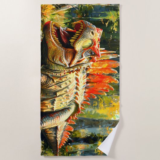 Dinosaur Strandlaken (Voorkant)