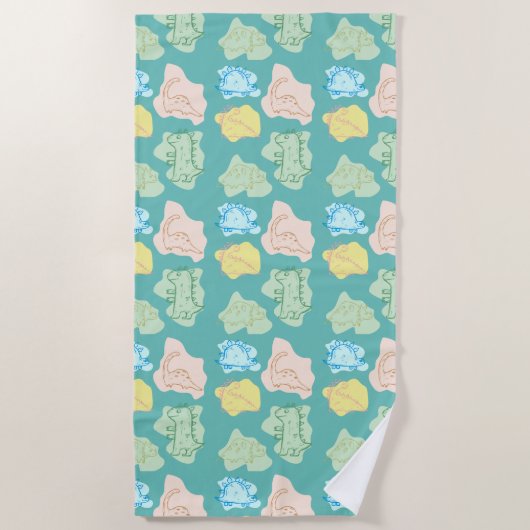 DINOSAUR STRANDLAKEN (Voorkant)