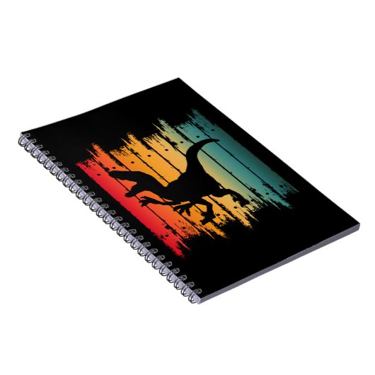 DINOSAUR SUNSET 2 NOTITIEBOEK (Rechterzijde)