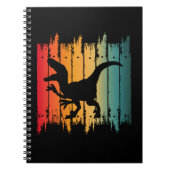 DINOSAUR SUNSET 2 NOTITIEBOEK (Voorkant)