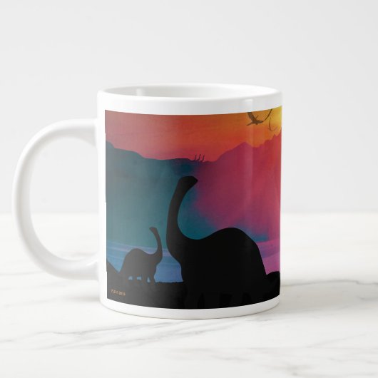 Dinosaur Sunset Grote Koffiekop (Links)