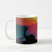 Dinosaur Sunset Koffiemok (Links)