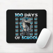 Dinosaur T Rex 100 dagen schoolkleding 100 dagen Muismat (Met muis)