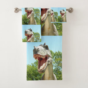 Dinosaur T-Rex Bad Handdoek