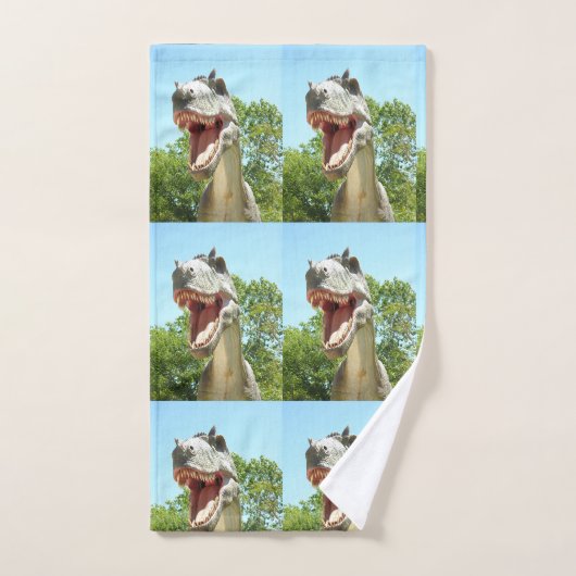 Dinosaur T-Rex Bad Handdoek (Handdoek)