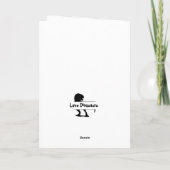 Dinosaur T Rex Birthday Kaart Roze (Achterkant)