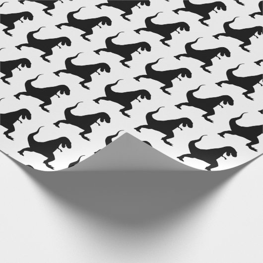 Dinosaur T-Rex Cadeaupapier (Hoek)