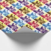 Dinosaur T-Rex Cadeaupapier (Hoek)