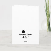 Dinosaur T Rex Children BIRTHDAY PARTY Kaart (Achterkant)