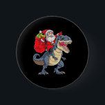 Dinosaur T Rex Christmas Santa Boys Men Girls Xmas Ronde Button 5,7 Cm<br><div class="desc">Dinosaur T Rex Christmas Santa Boys Men Girls Xmas Squad</div>