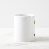 Dinosaur T Rex Dino Baby Eenvoudige Schattigee Naa Koffiemok (Center)