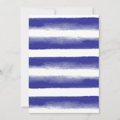 Dinosaur T-Rex Dino Mite Pool Bash Boy Blue Party Kaart (Achterkant)