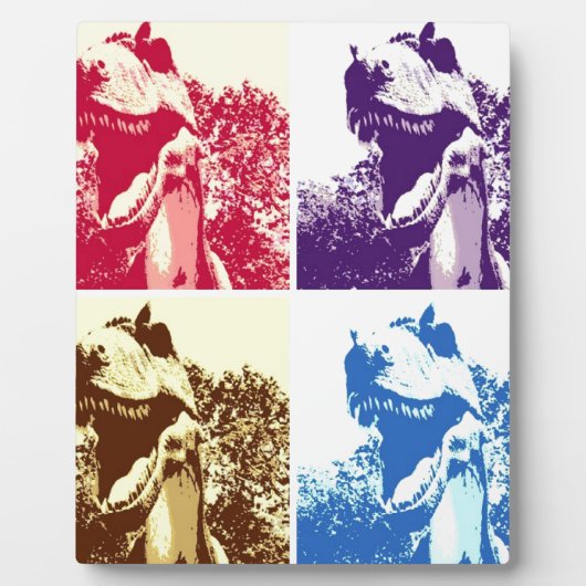 Dinosaur T-Rex Fotoplaat (Voorkant)
