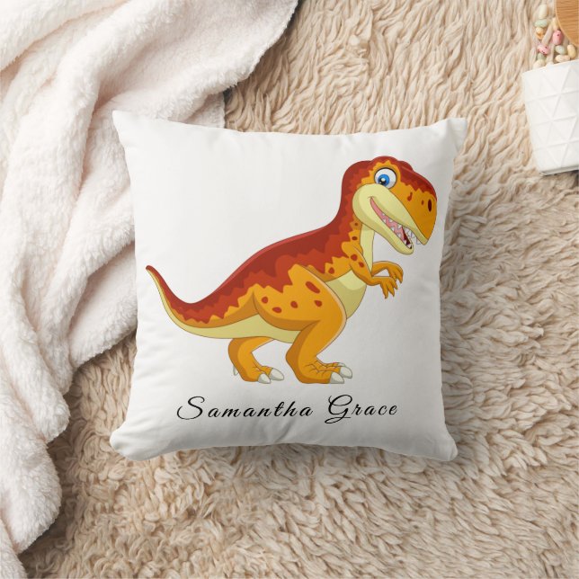 Dinosaur T Rex Gold Sierkussen (Deken)