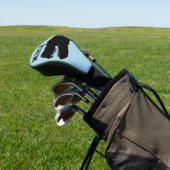 DINOSAUR T-REX GOLFCHAUFFEUR HOESJE GEPERSONALISEE GOLFHEADCOVER (Insitu)