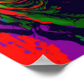 Dinosaur T Rex happy Poster (Hoek)