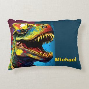 Dinosaur T Rex Jurassic Cool Accent Kussen