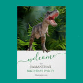 DINOSAUR T-Rex Jurassic World Wall Art! Perfect Poster