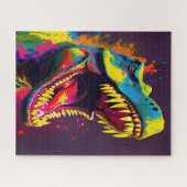 Dinosaur T Rex Jussica World Kinder Legpuzzel (Horizontaal)