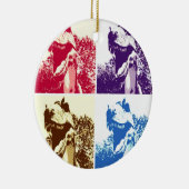 Dinosaur T-Rex Keramisch Ornament (Rechts)
