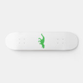 Dinosaur T-Rex - Kies achtergrondkleur Persoonlijk Skateboard (Horizontaal)