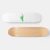Dinosaur T-Rex - Kies achtergrondkleur Persoonlijk Skateboard (Horizontaal)