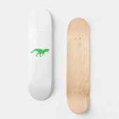 Dinosaur T-Rex - Kies achtergrondkleur Persoonlijk Skateboard (Voorkant)