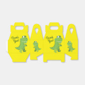 Dinosaur T-rex Kinder 1ste verjaardag van de Dino- Bedankdoosjes (Uitgevouwen)