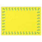 Dinosaur T-rex Kinder 1ste verjaardag van de Dino- Tafelkleed (Voorkant (Horizontaal))