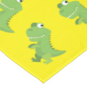 Dinosaur T-rex Kinder 1ste verjaardag van de Dino- Tafelkleed (Gekanteld)