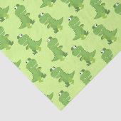 Dinosaur T-rex Kinder 1ste verjaardag van de Dino- Tissuepapier (Detail)