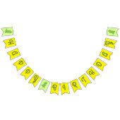 Dinosaur T-rex Kinder 1ste verjaardag van de Dino- Vlaggetjes (Alle)