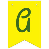 Dinosaur T-rex Kinder 1ste verjaardag van de Dino- Vlaggetjes (Derde vlag)