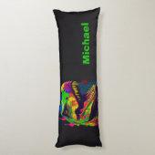 Dinosaur T Rex kinder Cute Body Pillow Lichaamskussen (Achterkant (Verticaal))