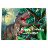 Dinosaur T Rex kinder Jurassic World Groot Cadeauzakje (Achterkant)