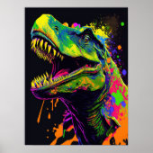 Dinosaur T Rex kinder Poster (Voorkant)