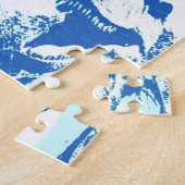 Dinosaur T-Rex Legpuzzel (Zijkant)