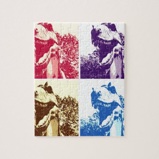 Dinosaur T-Rex Legpuzzel (Verticaal)