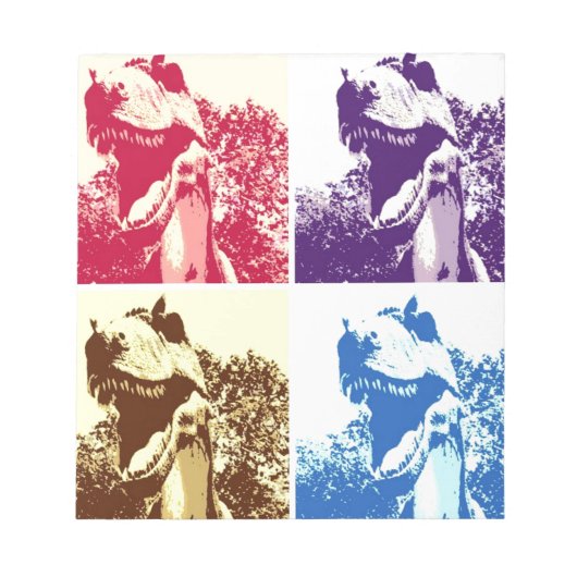 Dinosaur T-Rex Notitieblok (Voorkant)