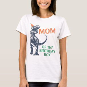 Dinosaur T-Rex Party Pet Mam van de Birthday Boy T-shirt