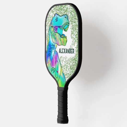 Dinosaur T Rex Personalized Pickleball Paddle (Links)