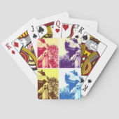 Dinosaur T-Rex Pokerkaarten (Achterkant)