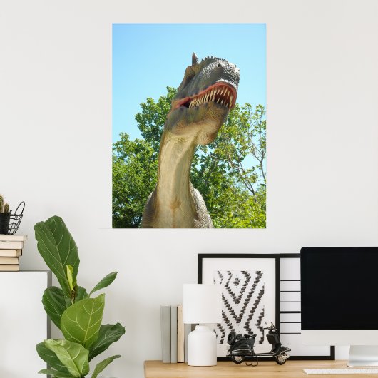 Dinosaur T-Rex Poster (Thuiskantoor)