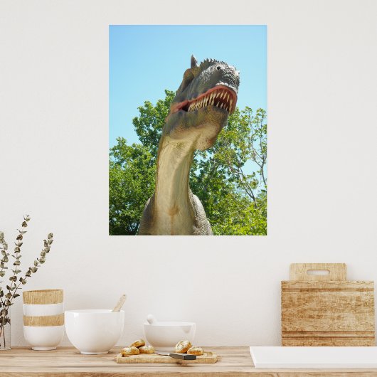 Dinosaur T-Rex Poster (Keuken)