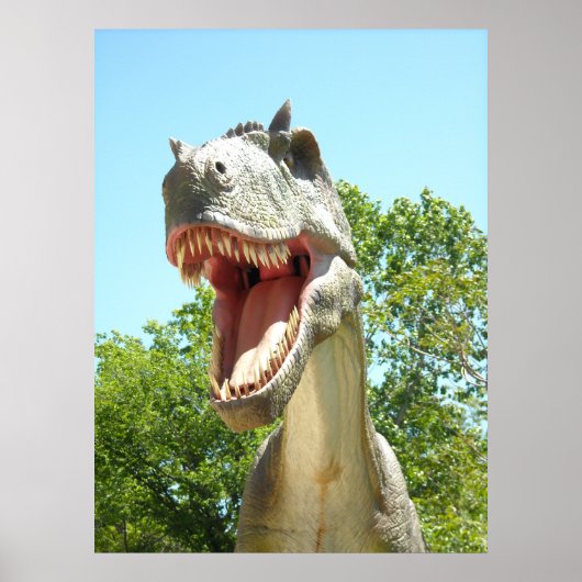 Dinosaur T-Rex Poster (Voorkant)