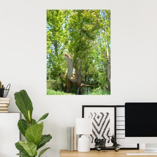 Dinosaur T-Rex Poster (Thuiskantoor)