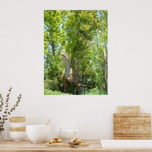 Dinosaur T-Rex Poster (Keuken)