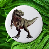 Dinosaur T Rex Ronde Button 5,7 Cm
