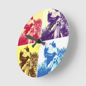 Dinosaur T-Rex Ronde Klok (Hoek)